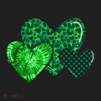 St Patricks Day Festive Heart Women's Sweatshirt thumb 2