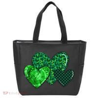 St Patricks Day Festive Heart Tote Bag thumb 0