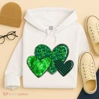 St Patricks Day Festive Heart Hoodie thumb 4