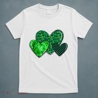 St Patricks Day Festive Heart T-Shirt thumb 5