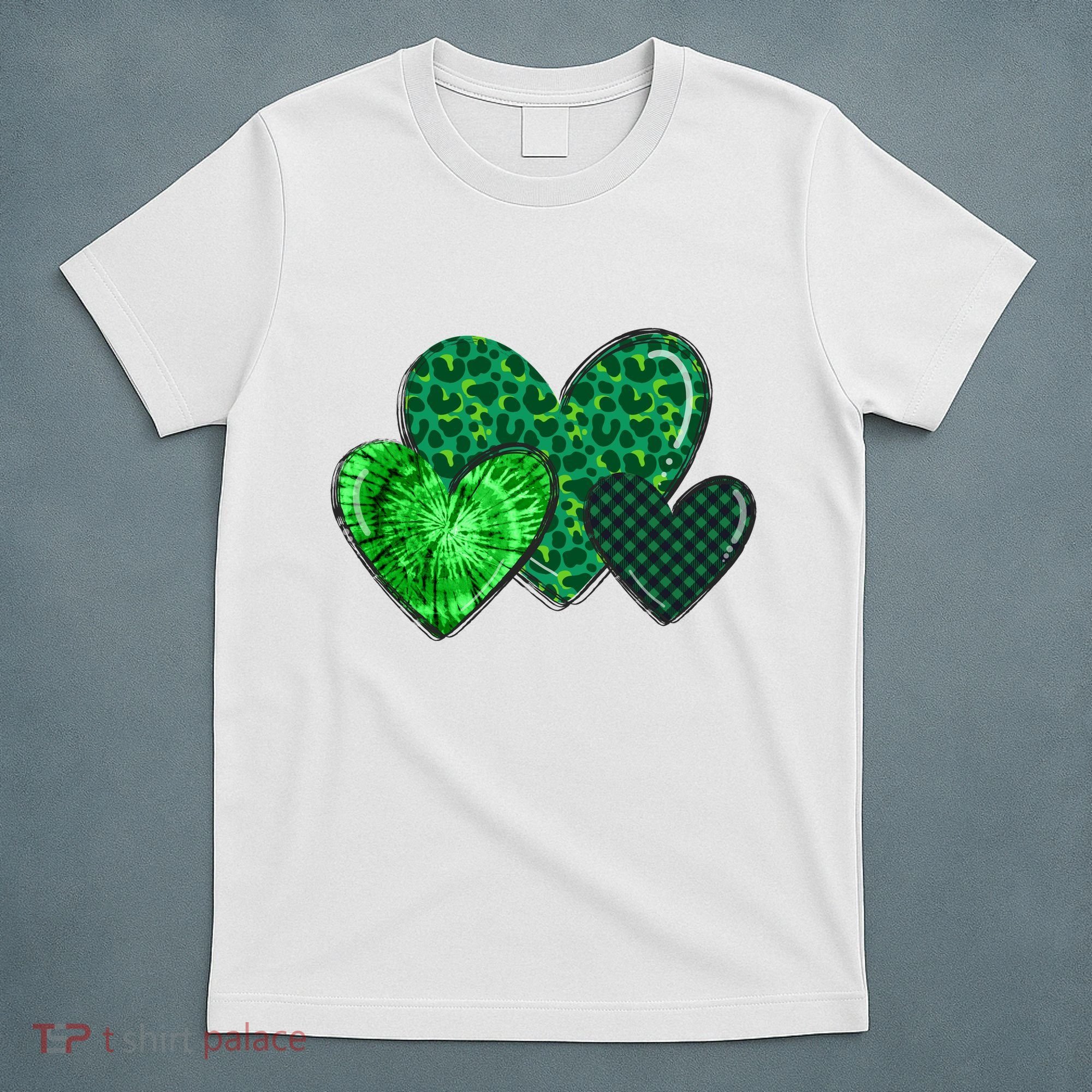 St Patricks Day Festive Heart T-Shirt