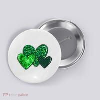 St Patricks Day Festive Heart Button thumb 0