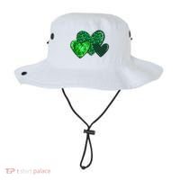 St Patricks Day Festive Heart Bucket Hat thumb 0