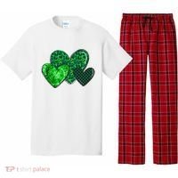 St Patricks Day Festive Heart Pajama Set thumb 0
