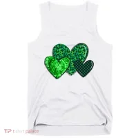 St Patricks Day Festive Heart Tank Top thumb 0