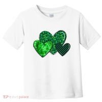 St Patricks Day Festive Heart Toddler T-Shirt thumb 0