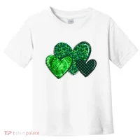 St Patricks Day Festive Heart Toddler T-Shirt thumb 0