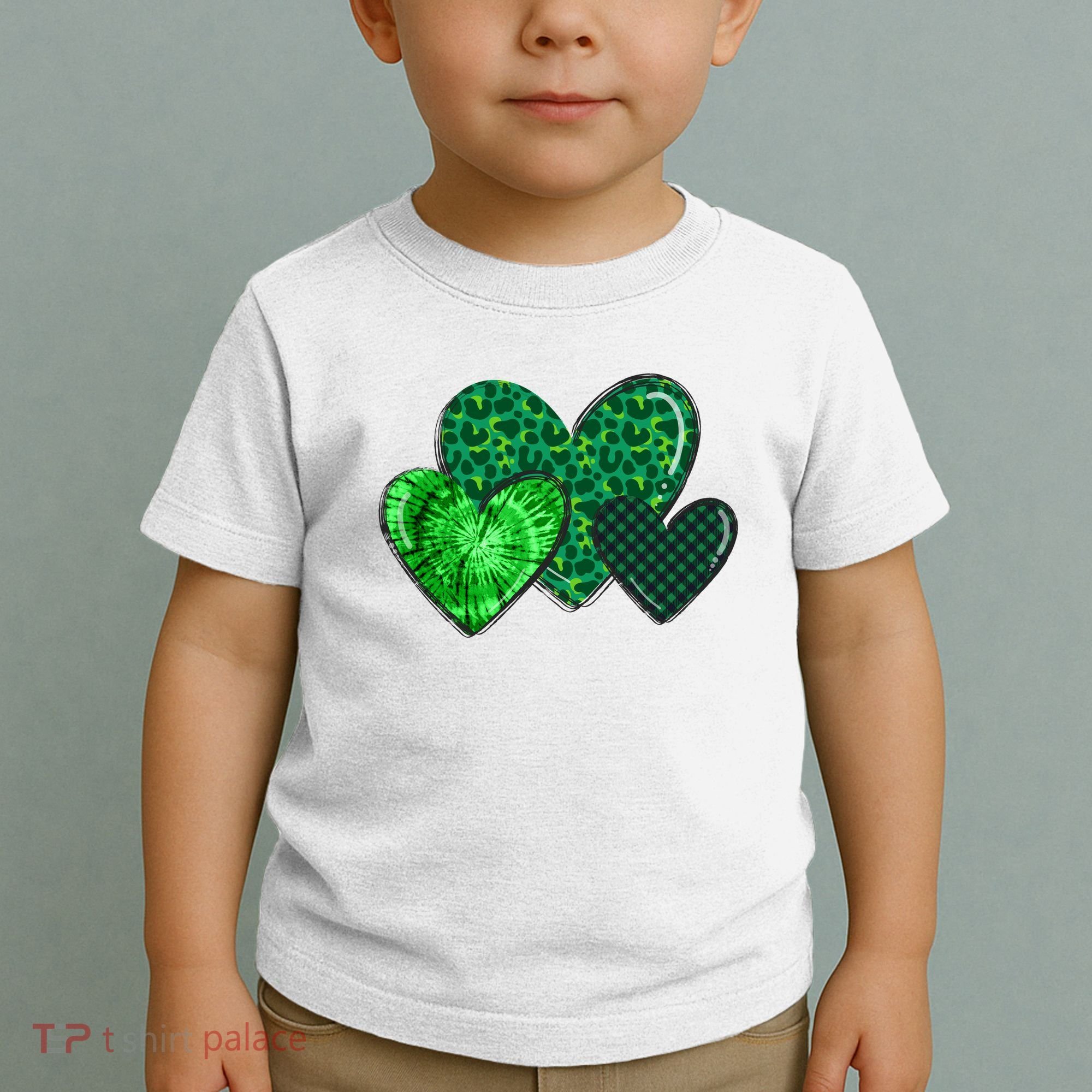 St Patricks Day Festive Heart Toddler T-Shirt