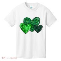 St Patricks Day Festive Heart Kids T-Shirt thumb 0