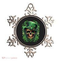 St Patricks Day Irish Skull Leprechaun Sugar Skull Ornament thumb 0