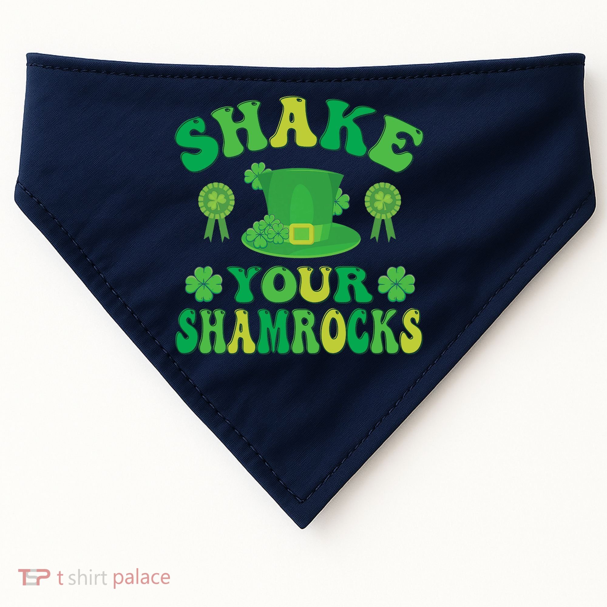 St Patricks Day Premium USA-Made Doggie Bandana