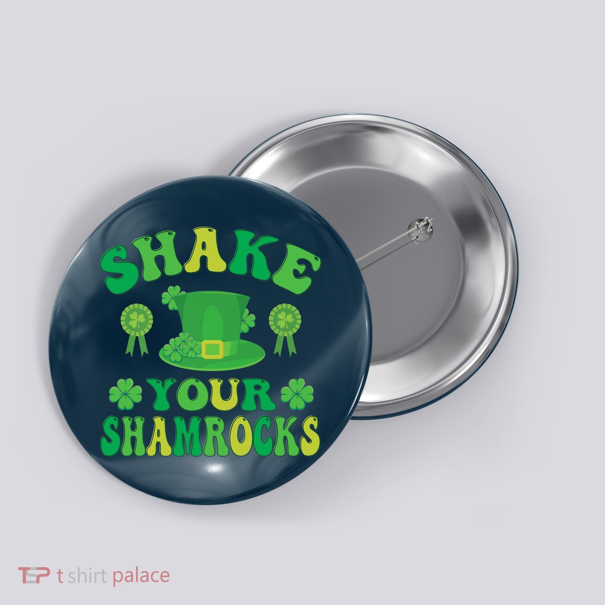 St Patricks Day Premium Button