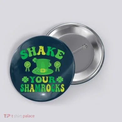 St Patricks Day Premium Button