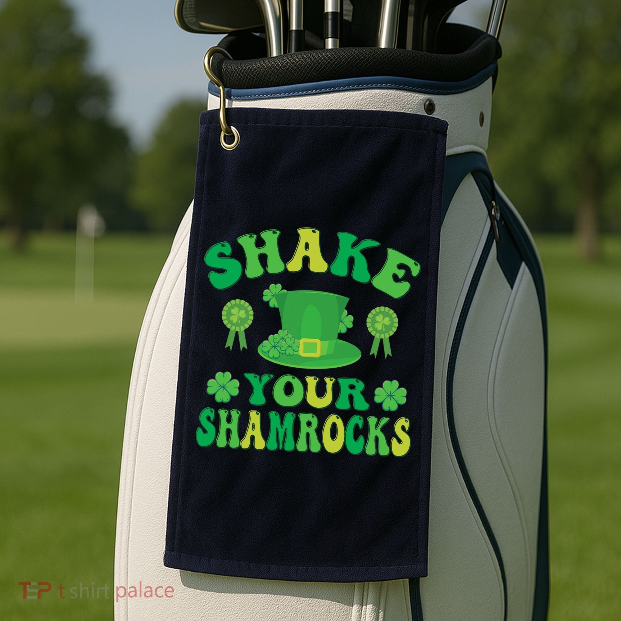 St Patricks Day Premium Golf Towel