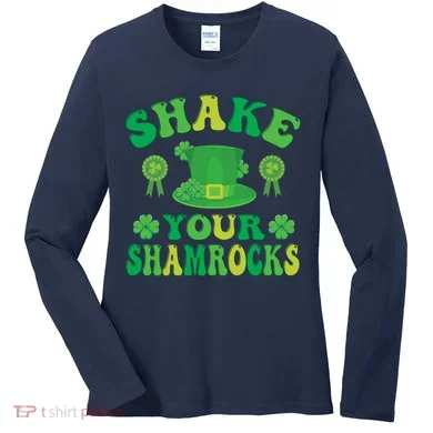 St Patricks Day Premium Women's Long Sleeve Shirt