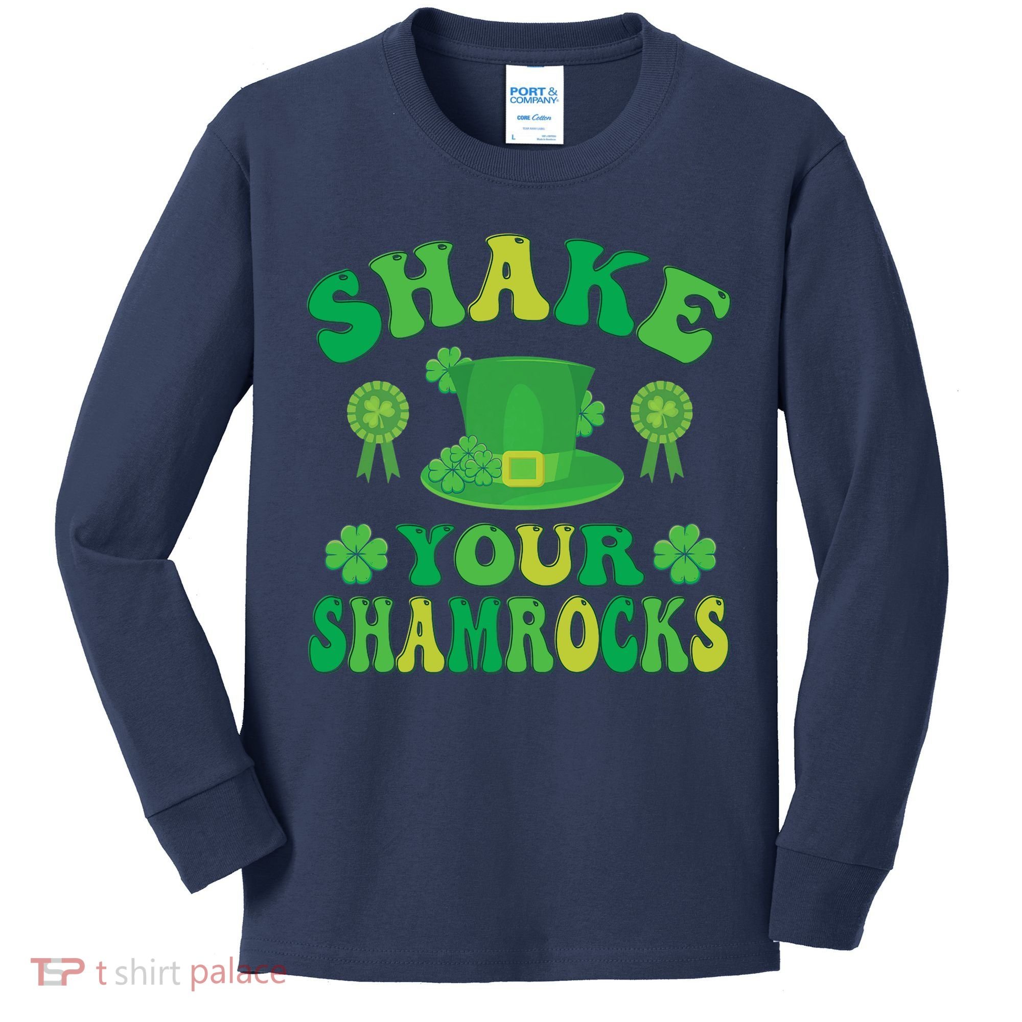 St Patricks Day Premium Kids Long Sleeve Shirt
