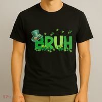Saint Patricks Day Bruh St Pattys Day T-Shirt thumb 3
