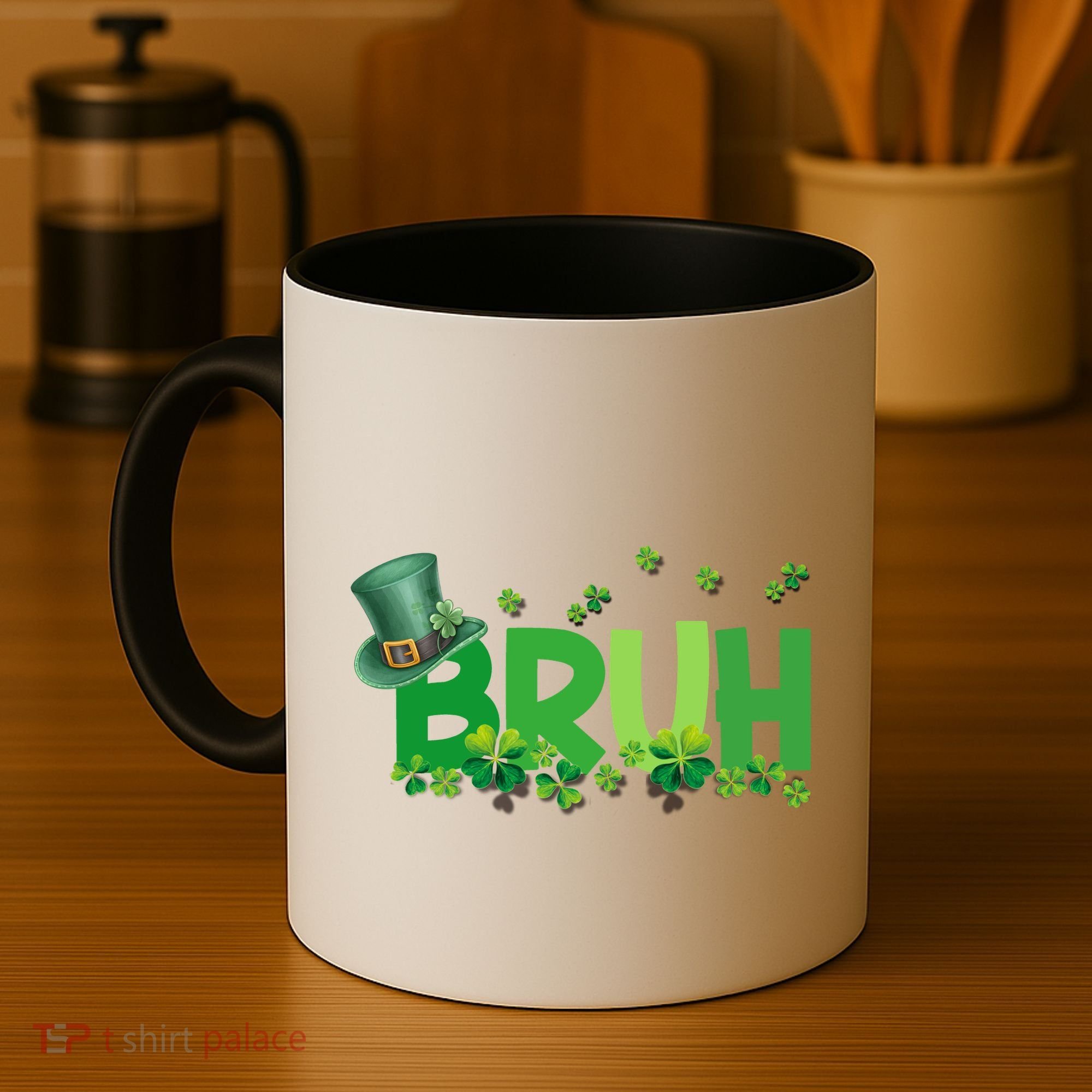 Saint Patricks Day Bruh St Pattys Day Coffee Mug
