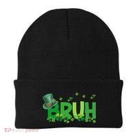 Saint Patricks Day Bruh St Pattys Day Beanie thumb 0
