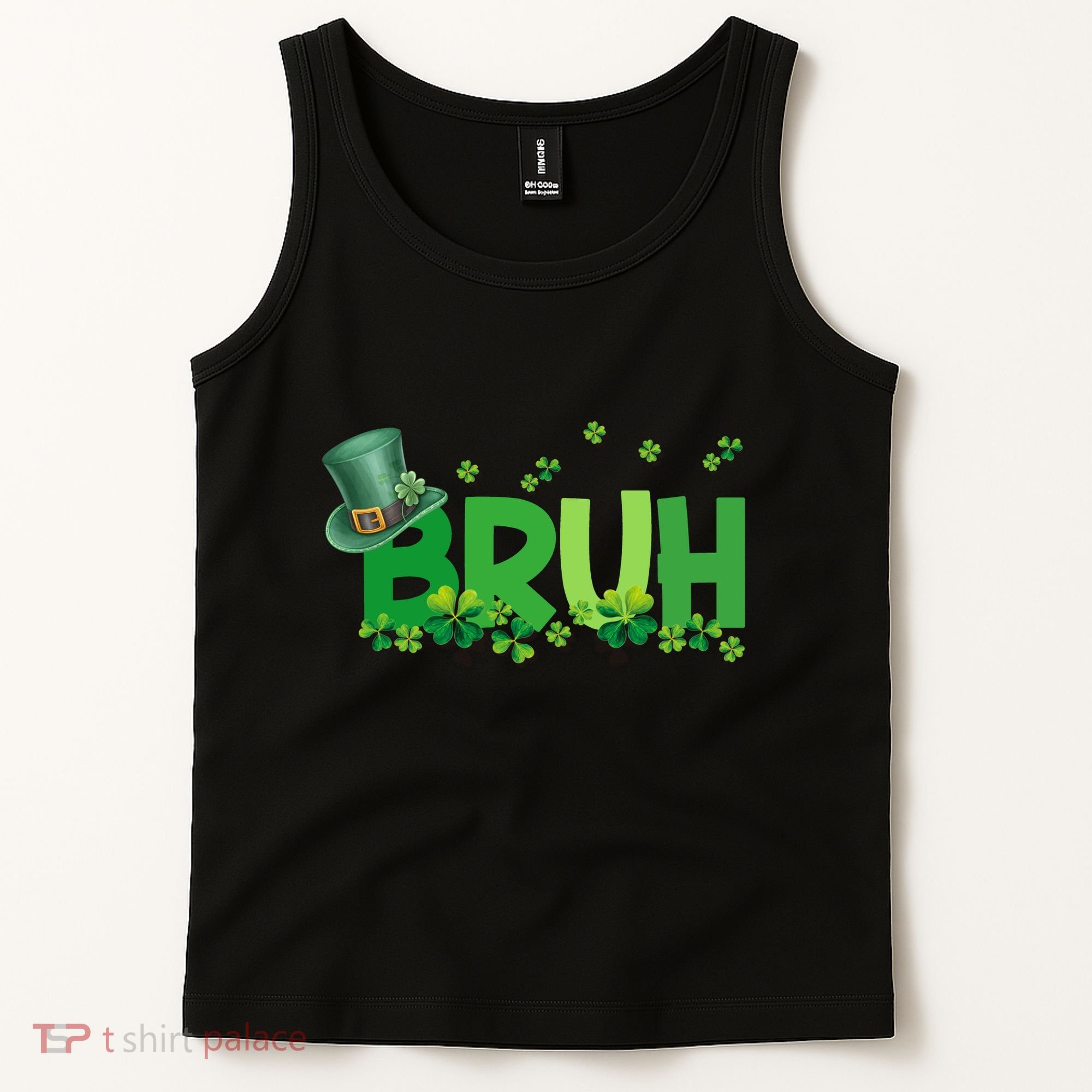 Saint Patricks Day Bruh St Pattys Day Tank Top