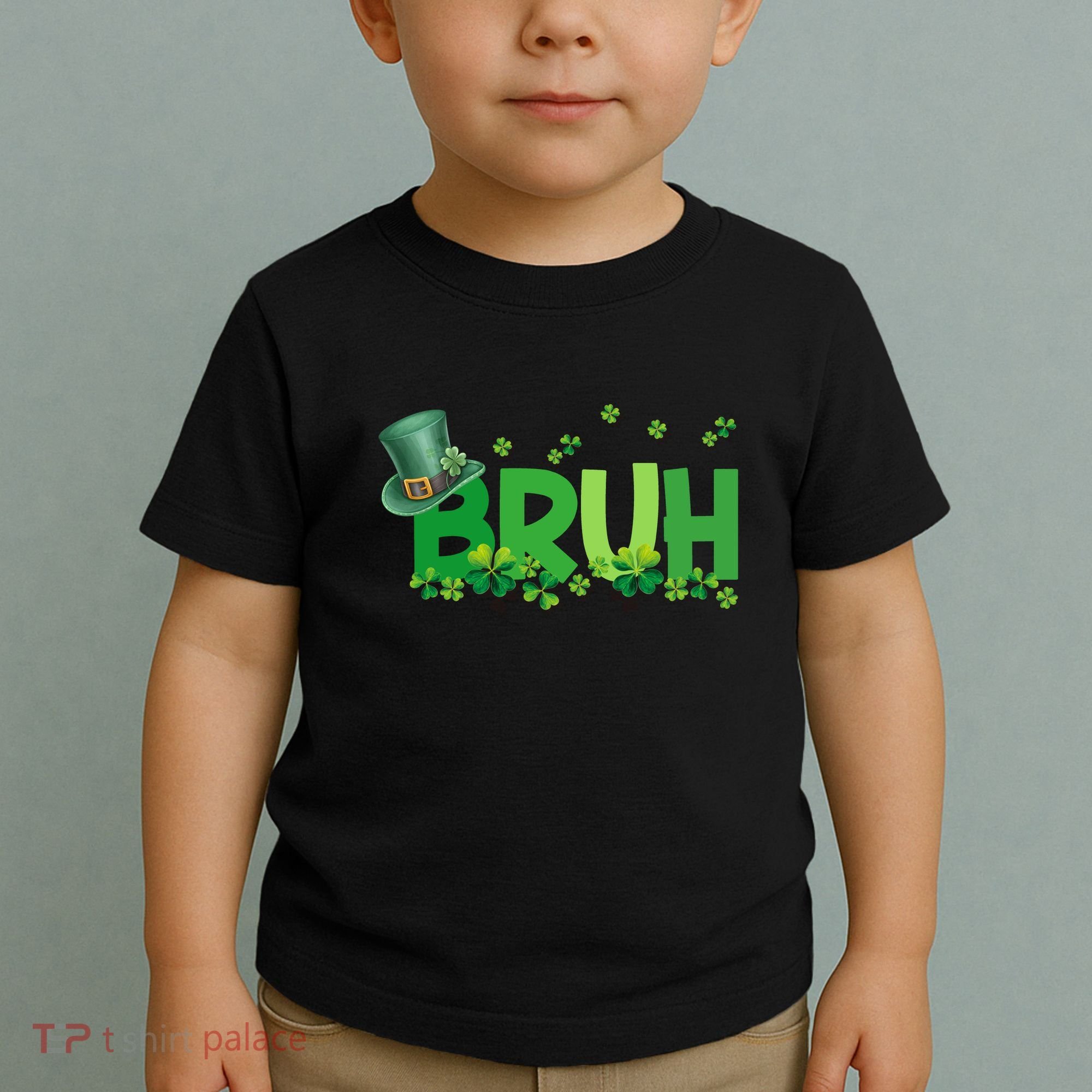 Saint Patricks Day Bruh St Pattys Day Toddler T-Shirt