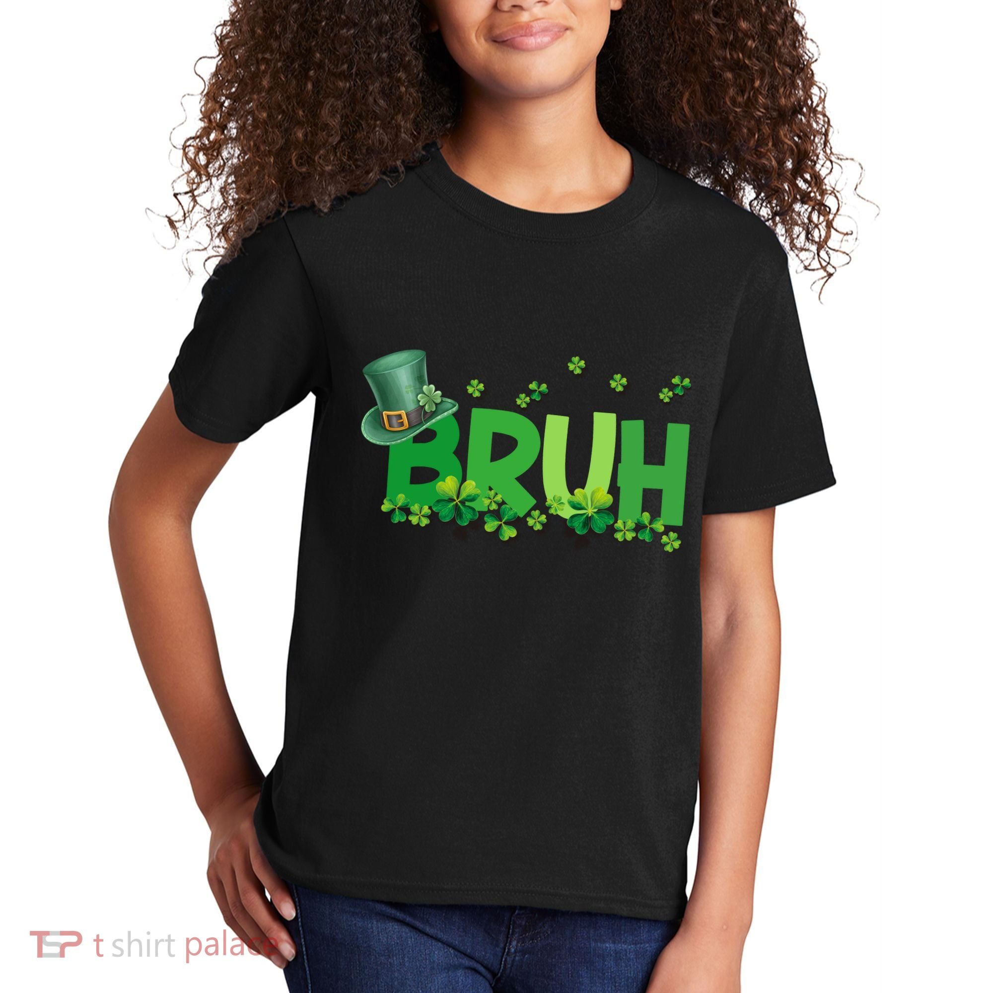 Saint Patricks Day Bruh St Pattys Day Kids T-Shirt