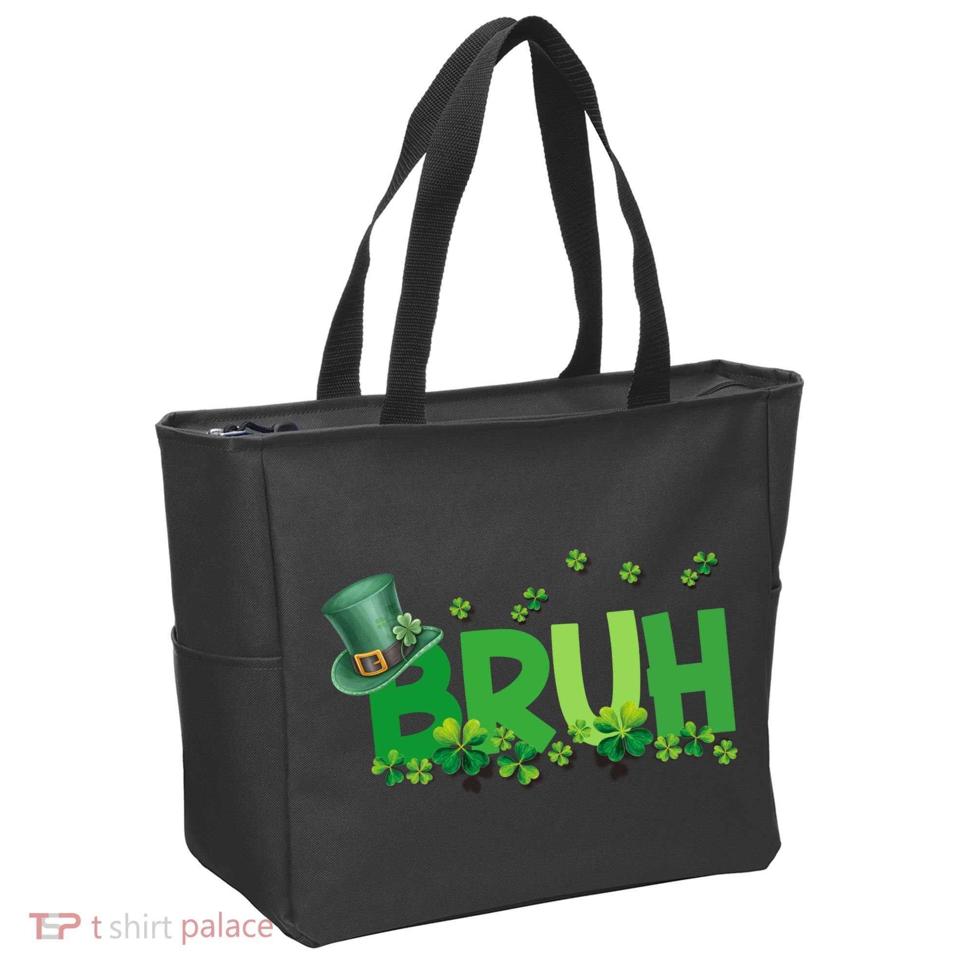 Saint Patricks Day Bruh St Pattys Day Tote Bag