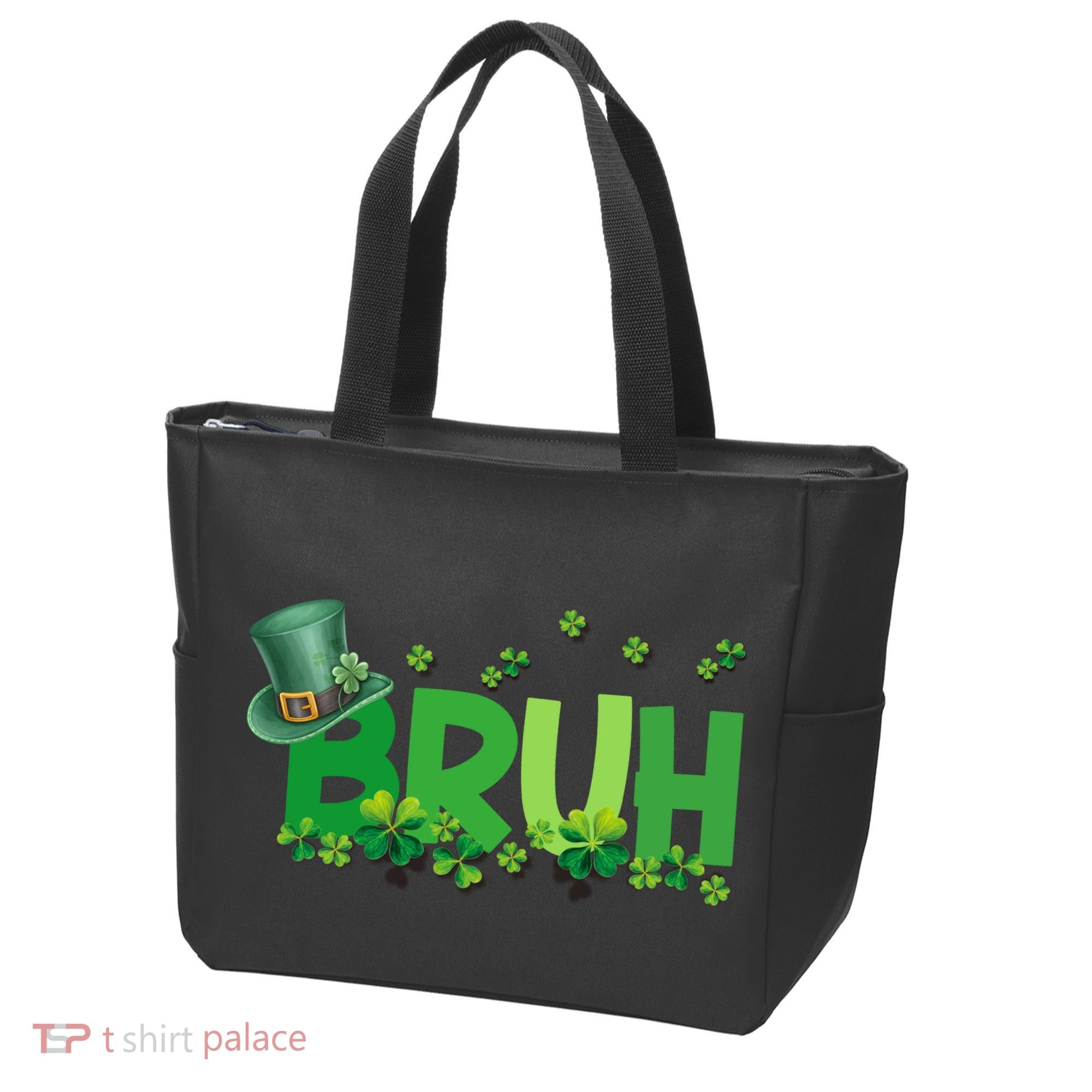 Saint Patricks Day Bruh St Pattys Day Tote Bag