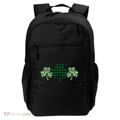 St Patricks Day Shamrock Pattern Backpack