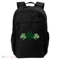 St Patricks Day Shamrock Pattern Backpack thumb 0