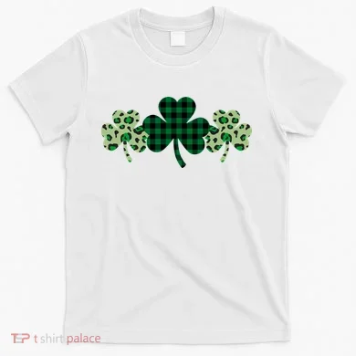 St Patricks Day Shamrock Pattern T-Shirt