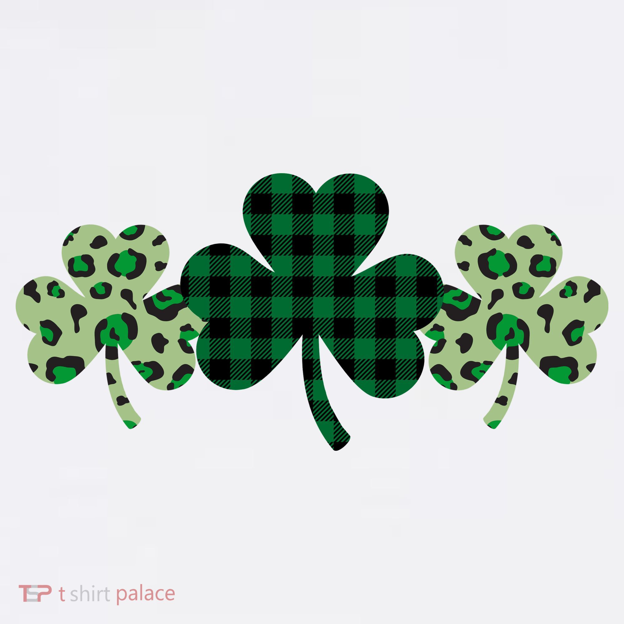 St Patricks Day Shamrock Pattern Beanie