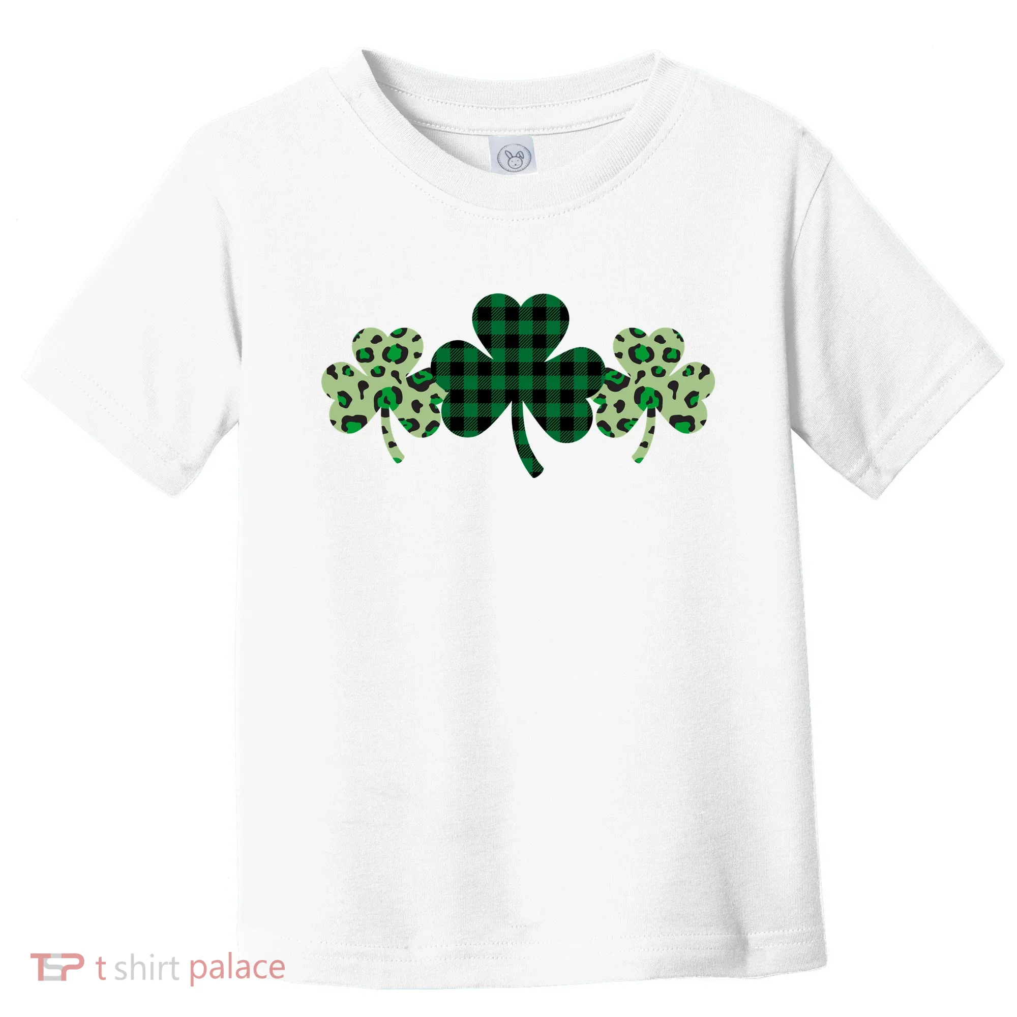 St Patricks Day Shamrock Pattern Toddler T-Shirt