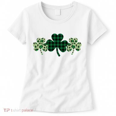St Patricks Day Shamrock Pattern Women's T-Shirt