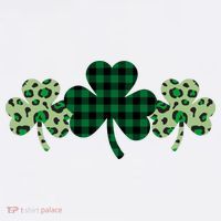 St Patricks Day Shamrock Pattern Women's T-Shirt thumb 6