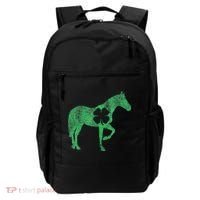 St Patrick's Day Shamrock Horse Irish Green Saint Paddy's Backpack thumb 0
