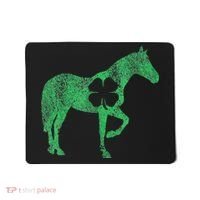 St Patrick's Day Shamrock Horse Irish Green Saint Paddy's Mousepad thumb 0