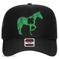 St Patrick's Day Shamrock Horse Irish Green Saint Paddy's Hat thumb 0