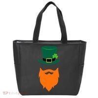 St Patrick's Day Beard Guy Funny Tote Bag thumb 0