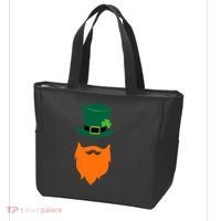 St Patrick's Day Beard Guy Funny Tote Bag thumb 3