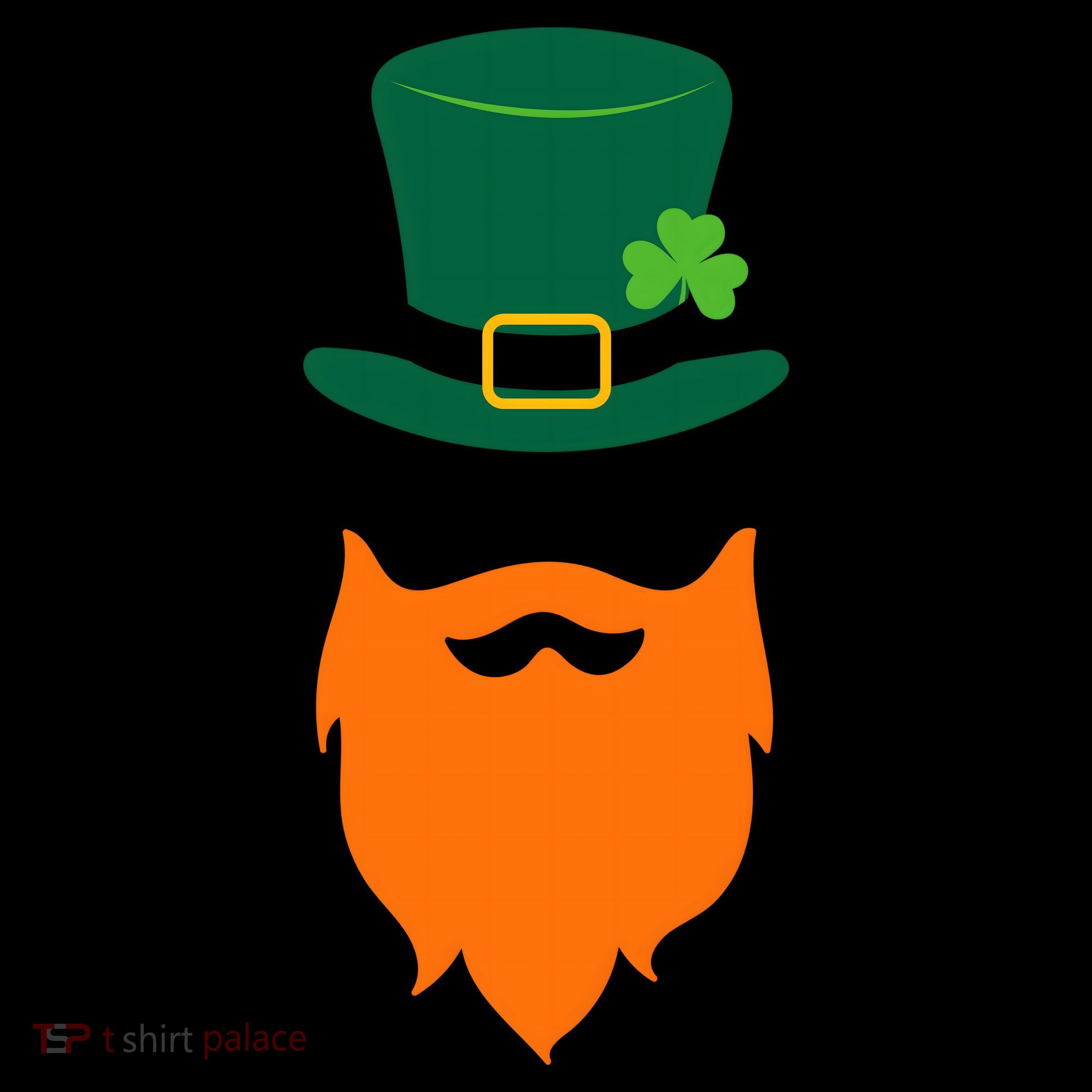 St Patrick's Day Beard Guy Funny Tote Bag