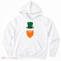 St Patrick's Day Beard Guy Funny Hoodie thumb 0