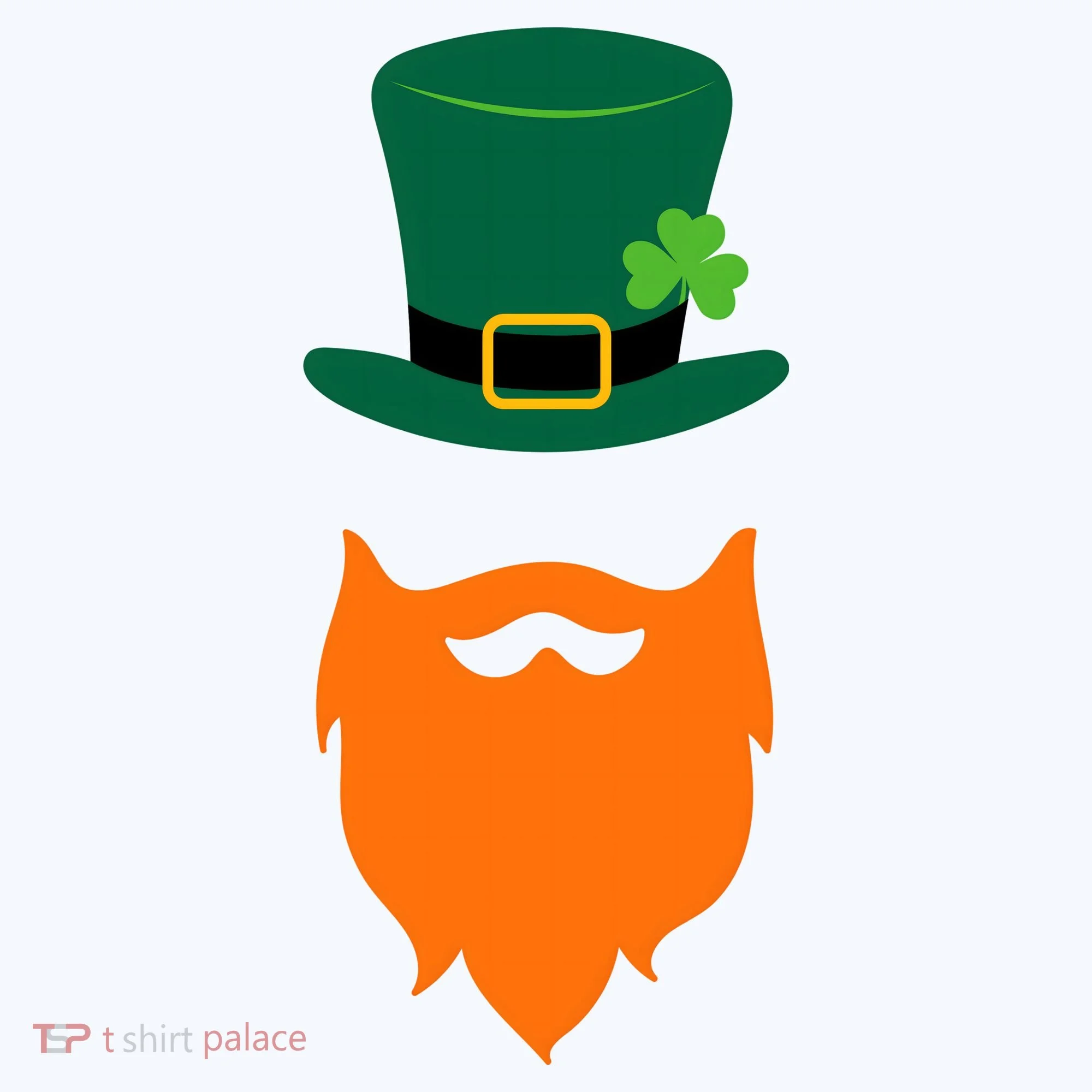 St Patrick's Day Beard Guy Funny Tumbler