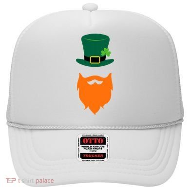 St Patrick's Day Beard Guy Funny Hat