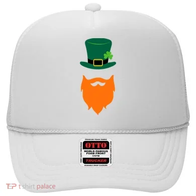 St Patrick's Day Beard Guy Funny Hat