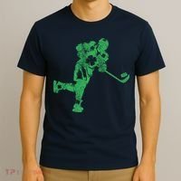 St Patricks Day Hockey Irish Boy Saint PaddyS Shamrock T-Shirt thumb 3