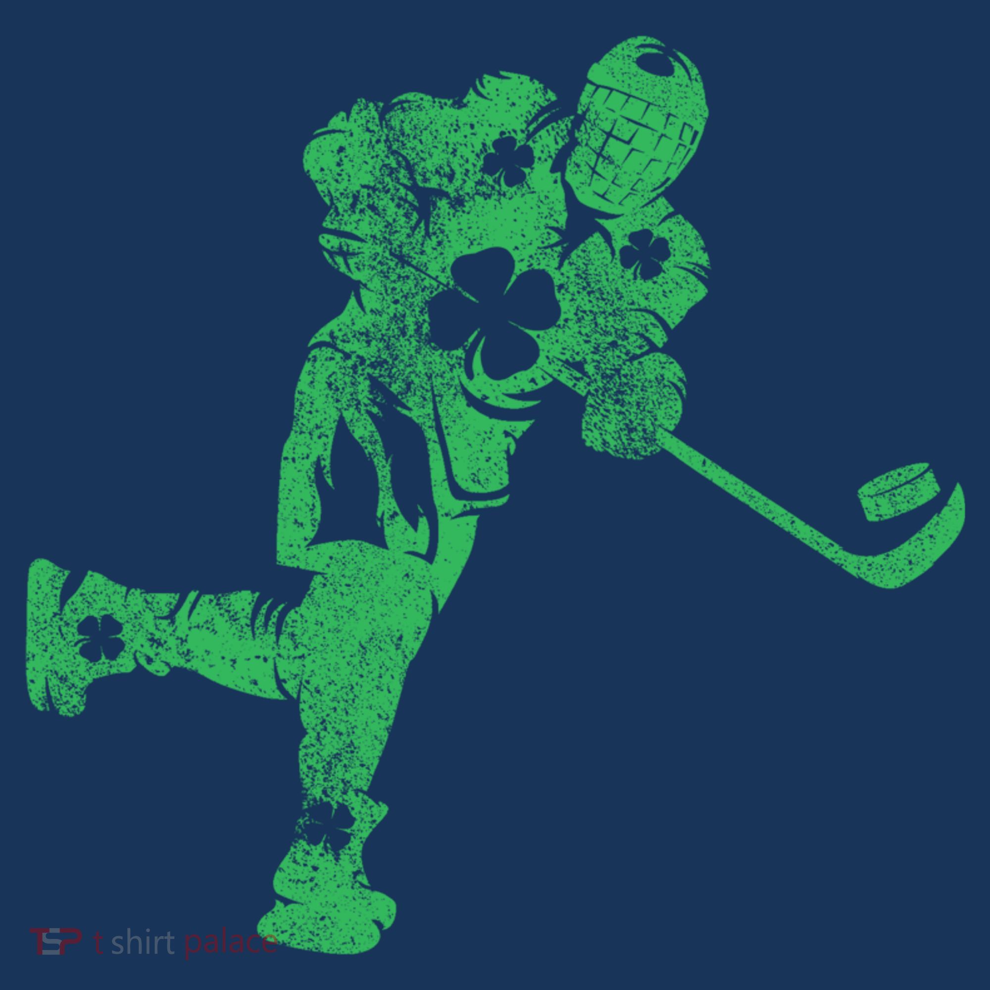 St Patricks Day Hockey Irish Boy Saint PaddyS Shamrock Women's Hoodie