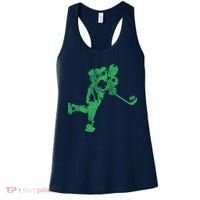 St Patricks Day Hockey Irish Boy Saint PaddyS Shamrock Women's Tank Top thumb 0