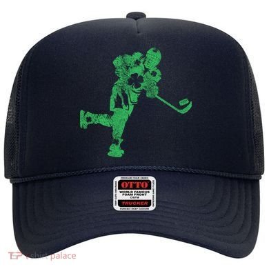 St Patricks Day Hockey Irish Boy Saint PaddyS Shamrock Hat