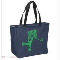 St Patricks Day Hockey Irish Boy Saint PaddyS Shamrock Tote Bag thumb 2